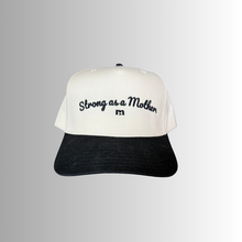 Load image into Gallery viewer, Strong as a mother® Script Canvas Hat