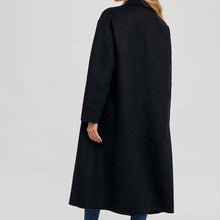Load image into Gallery viewer, Handmade Double Breasted Longline Coat