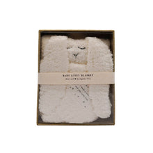 Load image into Gallery viewer, "I made a wish and you came true." Bunny Baby Lovey Blanket