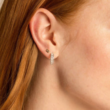 Load image into Gallery viewer, Beautifully Broken Baguette Stud Earrings