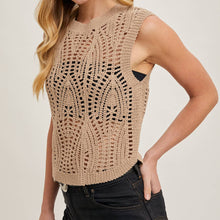 Load image into Gallery viewer, Knit Sleeveless Top
