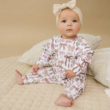 Load image into Gallery viewer, Jogger Set | Mocha Bows