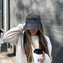 Load image into Gallery viewer, Mother Embroidered Hat - Black Denim