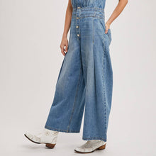 Load image into Gallery viewer, Sleeveless Denim Jumpsuit