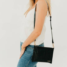 Load image into Gallery viewer, Veda Woven Crossbody and Clutch Bag