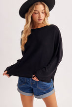 Load image into Gallery viewer, Oversized Batwing Knit Sweater