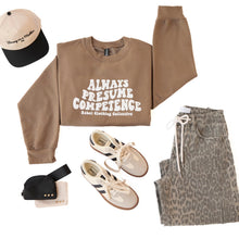 Load image into Gallery viewer, Always Presume Competence Sweatshirt
