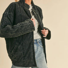 Load image into Gallery viewer, Oversized Quilted Jacket- SALE