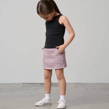 Load image into Gallery viewer, Stitch Pocket Skort - Dusty Purple