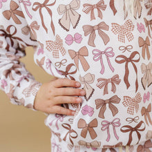 Load image into Gallery viewer, Jogger Set | Mocha Bows