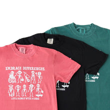 Load image into Gallery viewer, Embrace Differences. Garment-Dyed Tees
