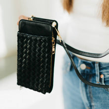 Load image into Gallery viewer, Woven Double Duty Phone Bag