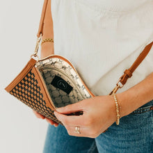 Load image into Gallery viewer, Veda Woven Crossbody and Clutch Bag