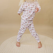 Load image into Gallery viewer, Jogger Set | Mocha Bows