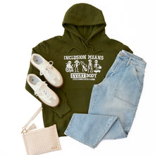Load image into Gallery viewer, Inclusion Means EVERYbody Hoodies - SALE