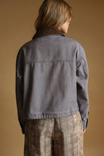 Load image into Gallery viewer, Utility Jacket with Contrast Collar