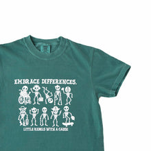 Load image into Gallery viewer, Embrace Differences. Garment-Dyed Tees