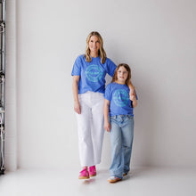 Load image into Gallery viewer, Advocate. Resilience. Never Give Up Garment-dyed Tee (youth + adult)