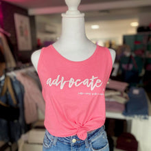 Load image into Gallery viewer, Advocate. Tank Top