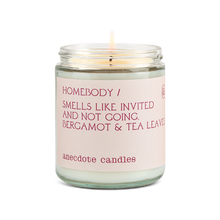 Load image into Gallery viewer, Homebody Candle (Bergamot & Tea Leaves) Candle