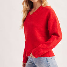 Load image into Gallery viewer, V-neck Knit Sweater
