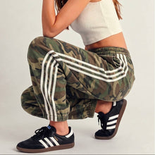 Load image into Gallery viewer, Soft Washed Vintage Camo Jogger Pants