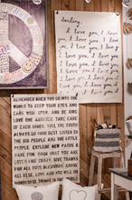 Load image into Gallery viewer, Remember When Hand Painted Wall Hanging
