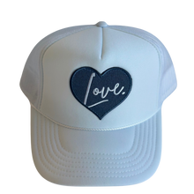 Load image into Gallery viewer, Love Patch Trucker Hat