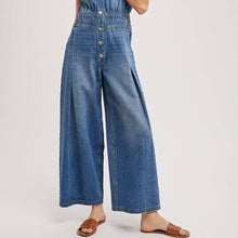 Load image into Gallery viewer, Sleeveless Denim Jumpsuit