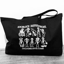Load image into Gallery viewer, Embrace Differences Extra Large Tote