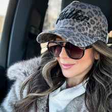 Load image into Gallery viewer, Strong as a mother® Canvas Hat - Leopard