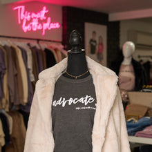 Load image into Gallery viewer, Advocate. Raglan Sweatshirt