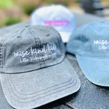 Load image into Gallery viewer, raise kind kids. caps
