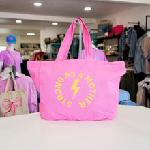 Load image into Gallery viewer, Strong as a Mother®- Oversized Tote - Pink
