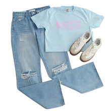 Load image into Gallery viewer, LOVE One Another Garment Dyed Crew