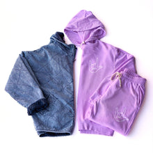 Load image into Gallery viewer, I LOVE YOU Garment- Dyed Crewneck & Hoodie