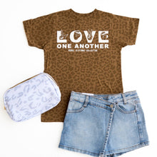 Load image into Gallery viewer, LOVE One Another. Youth Crew ~ Leopard