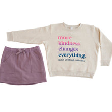 Load image into Gallery viewer, More Kindness Changes Everything. Youth Sweatshirt