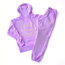 Load image into Gallery viewer, Advocate. Resilience. Never Give Up. Garment-Dyed Sweatpants