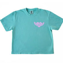 Load image into Gallery viewer, I love someone RARE Women's Garment-Dyed Boxy Crew