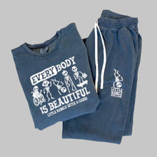 Load image into Gallery viewer, Skelly Garment-Dyed Sweatpants ~ Pepper