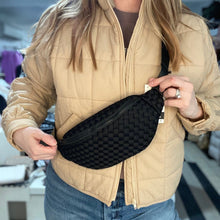 Load image into Gallery viewer, Aim High Woven Neoprene Belt Bag