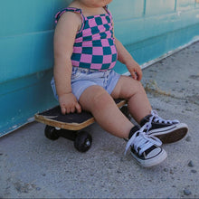 Load image into Gallery viewer, Pink Punch Checkered One Piece (baby + toddler)
