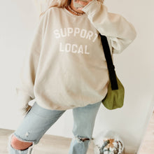 Load image into Gallery viewer, Support Local Crewneck Sweatshirt

