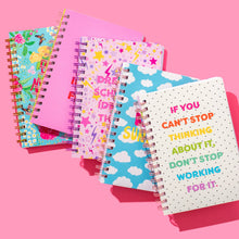 Load image into Gallery viewer, Spiral Notebook - "This Girl is on Fire" - 200 Pages
