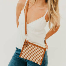 Load image into Gallery viewer, Veda Woven Crossbody and Clutch Bag
