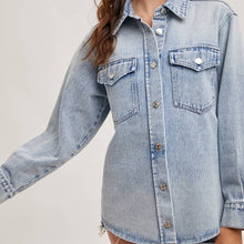 Load image into Gallery viewer, Denim Shirt Jackets
