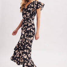 Load image into Gallery viewer, Floral Print Wrap Dress
