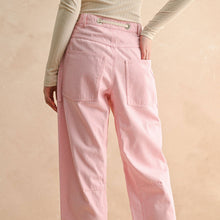 Load image into Gallery viewer, Striped Barrel Pants ~ Pink
