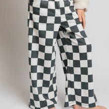 Load image into Gallery viewer, Youth High Rise Checkered Pants

